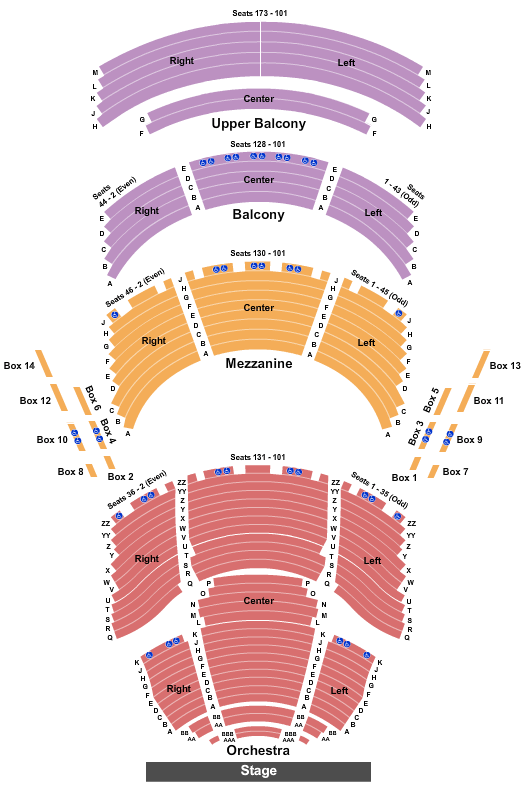 Dr. Phillips Center Jersey Boys Seating Chart